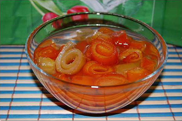 džem z peel mandarínky