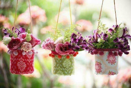 graciösa blomkrukor för blommor
