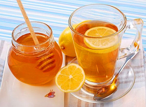 Te med gresskar honning vil hjelpe med forgiftning