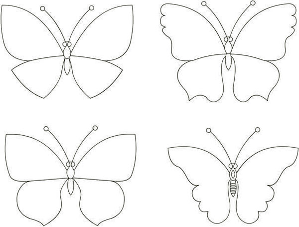 padrões de borboleta para lustre