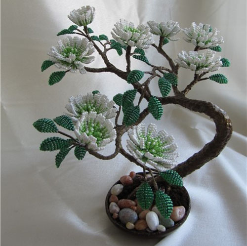 bloeiende bonsai