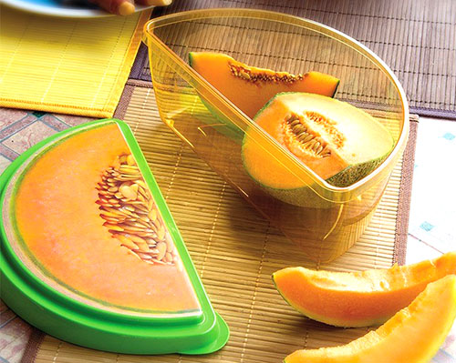 Klipp melon lagrad endast 2 dagar