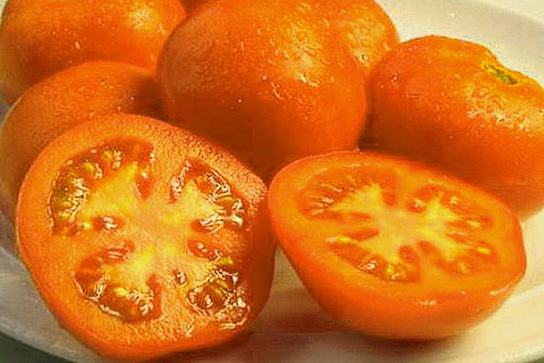 žlté paradajky