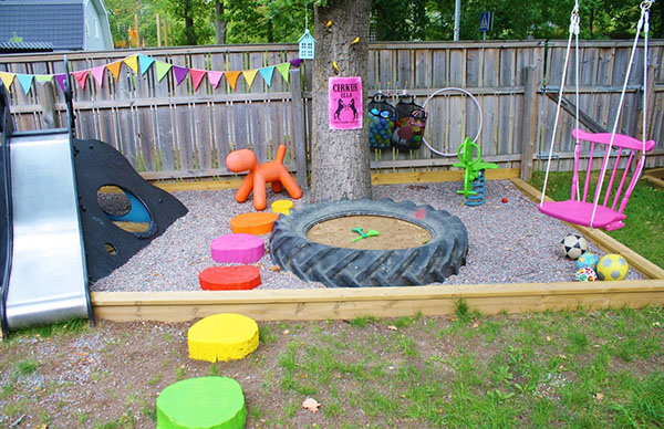 tempat untuk taman permainan kanak-kanak