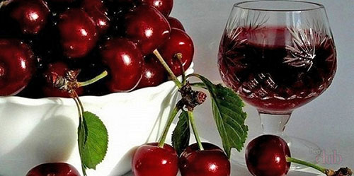 modne kirsebær for vin