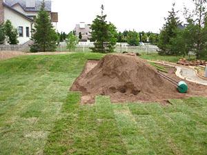 Постављање травњака према принципу зидања