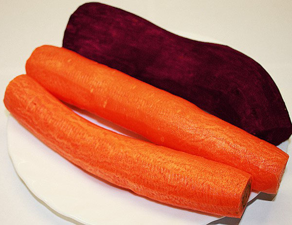 แครอทและหัวผักกาด