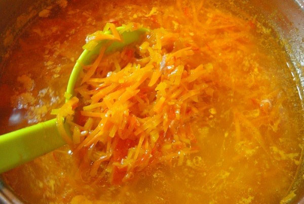 variť mrkvu s tekvicou