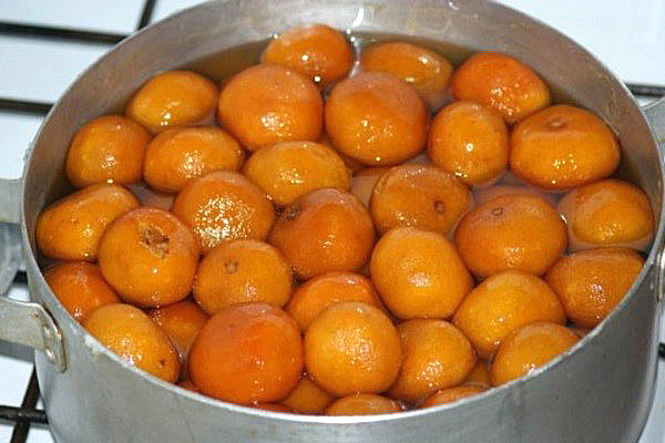 prepară mandarine