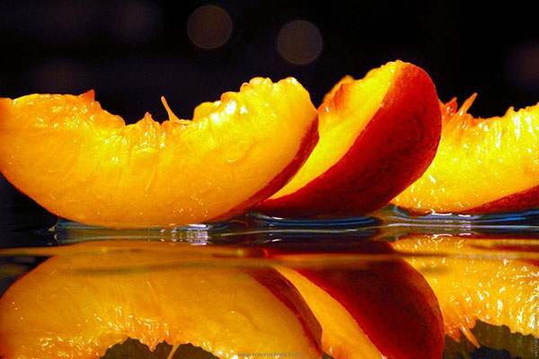 penyediaan buah persik