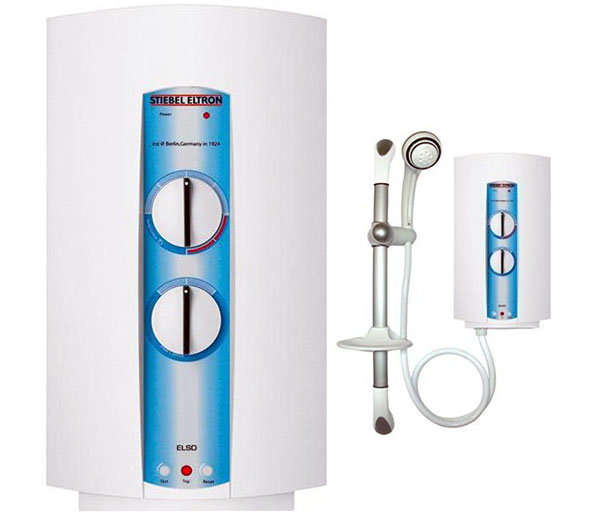 elektrische doorstroomwaterverwarmer voor douche