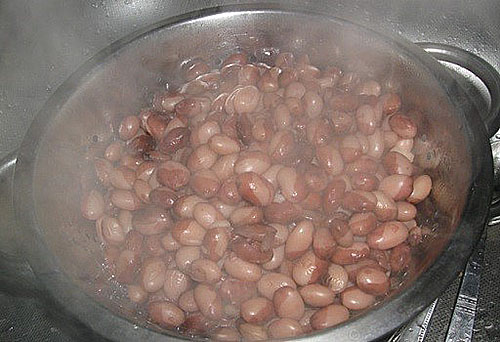kacang untuk lobbio sehingga dimasak