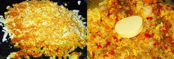 goreng paneer dan tambah dengan wortel