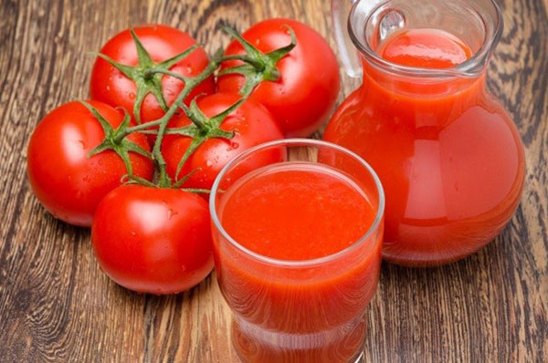 skanus pomidorų sultys