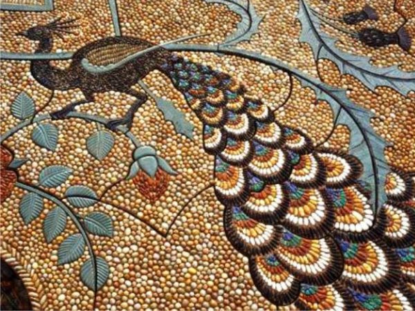 Mosaic fugl av paradis