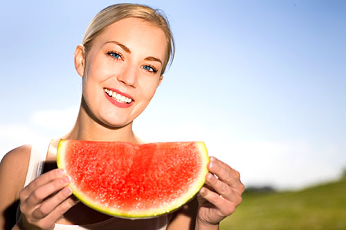 Kultivert vannmelon er nyttig for unge mødre