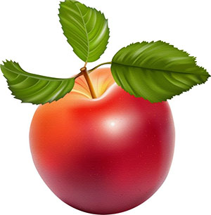 Obuolių vaisiai