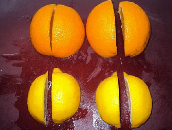 bereda citrusfrukter