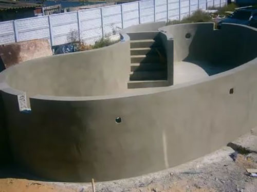 beton yüzme havuzu