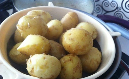 kentang rebus