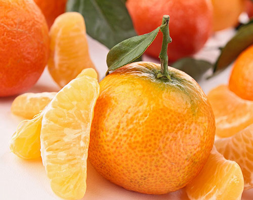 Mandariner är värdefulla för en gravid kvinnas hälsa