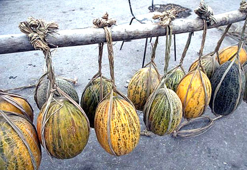 Neskoré známky uzbeckých melónov
