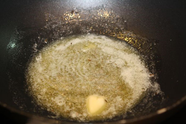 manteiga de calor com especiarias