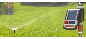 夏季住宅和厨房花园的自动灌溉系统