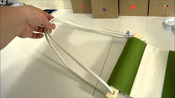 kord double untuk pemasangan buaian hammock