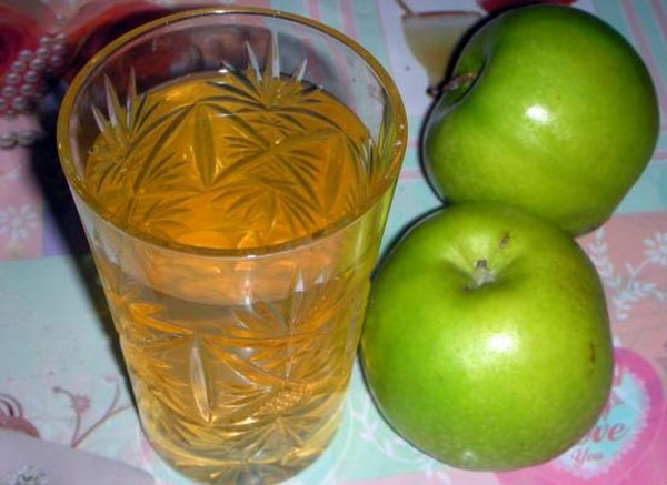 яблочный уксус из сока