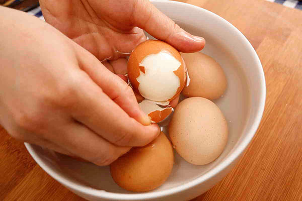 curățarea ouălor