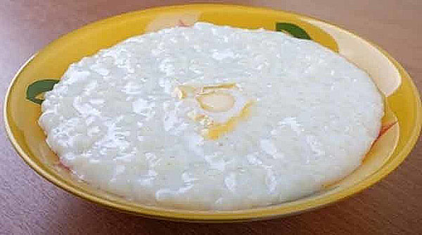 Blanda ris med majonnäs och ägg