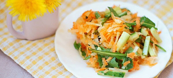 salata de păpădie în chineză