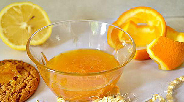 sylt från apelsinskal