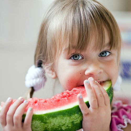 Vannmelon kan være barn eldre enn et år