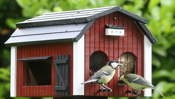 домик кормушка для птиц