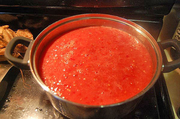 煮西红柿汁